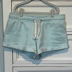 Ocean Drive 1” Inseam Light Blue Cotton Shorts